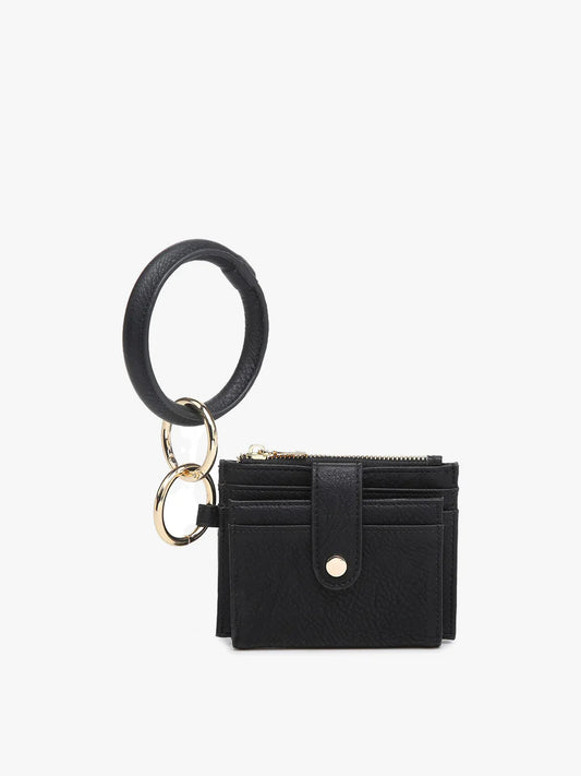 JEN & CO SAMMIE WALLET BANGLE BLACK
