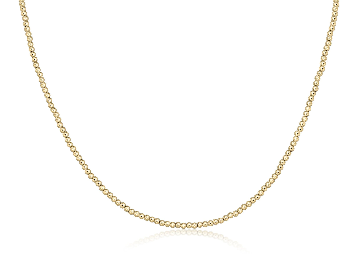 ENEWTON 17” CLASSIC GOLD CHOKER 2.5MM BEAD