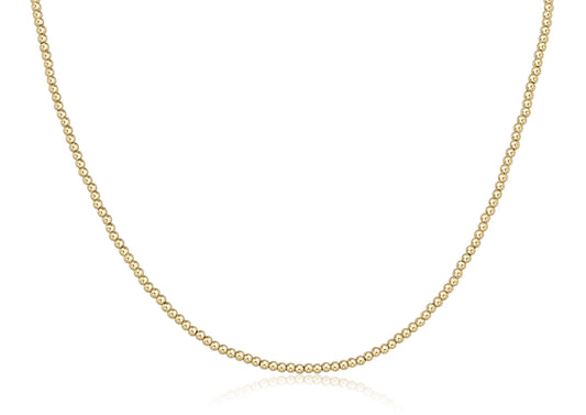 ENEWTON 17” CLASSIC GOLD CHOKER 2.5MM BEAD