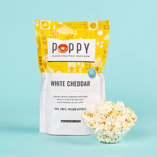 Poppy Popcorn White Cheddar 3 oz *Gluten Free