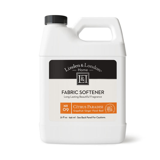 LINDEN & LONDON CITRUS PARADISI 32OZ FABRIC SOFTENER