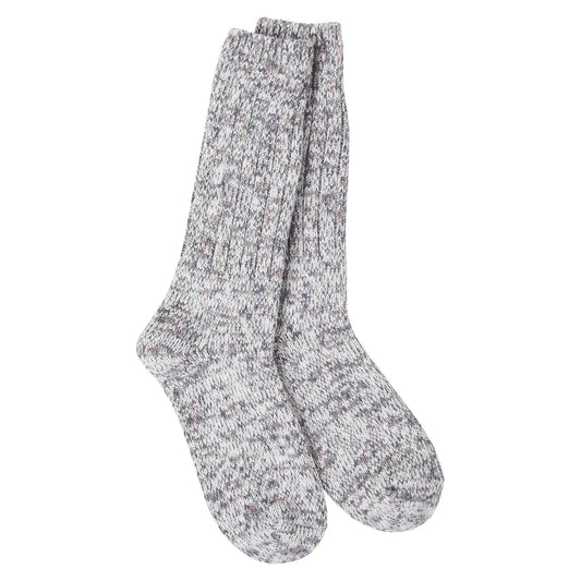 World’s Softest Socks-Weekend Ragg Crew Rocky Confetti