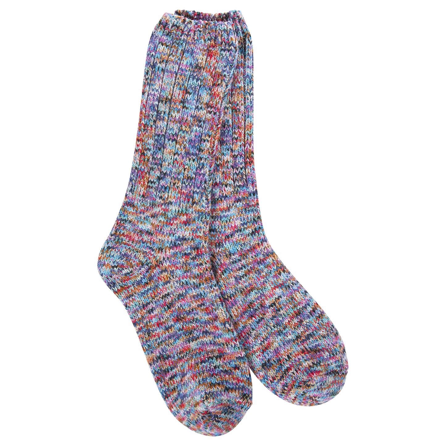 World’s Softest Socks-Weekend Ragg Crew Indigo