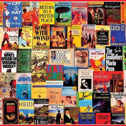 White Mountain Great Books  300 Extra Large Piece Puzzle