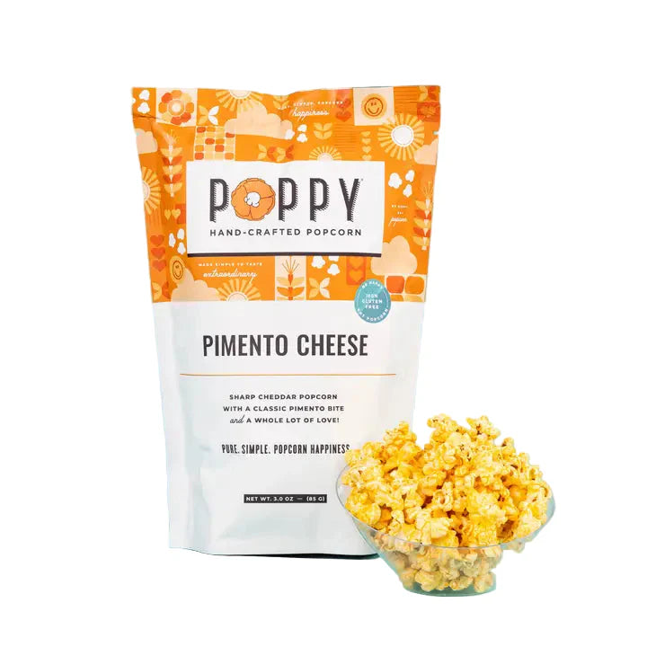 Poppy Pimento Cheese Popcorn