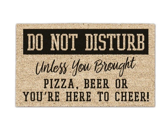 Do Not Disturb Doormat