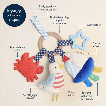Itzy Ritzy Nautical Bitzy Busy Ring
