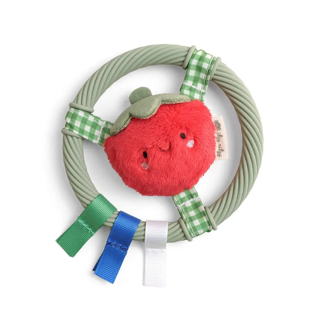 Itzy Ritzy Itzy Ring Pal Tomato