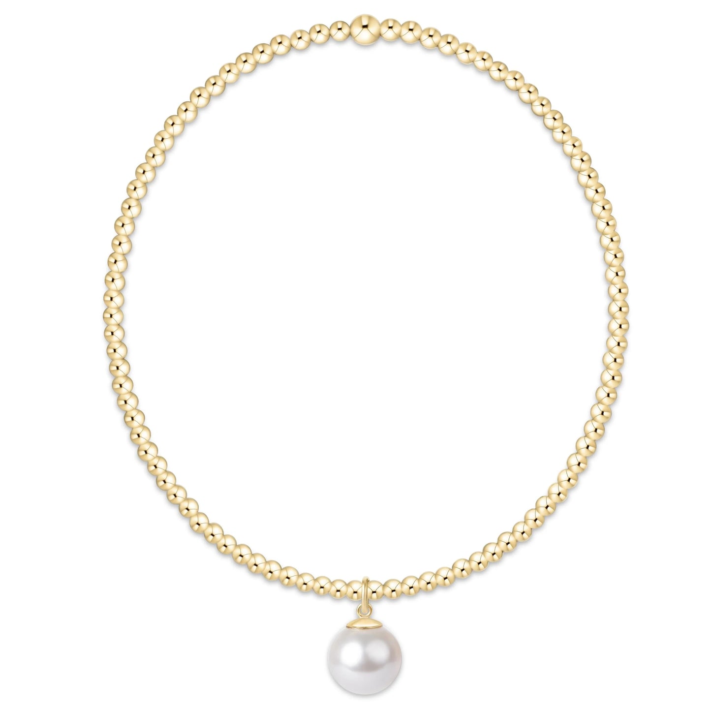 Enewton Classic Gold 2mm Pearl 8mm Chain