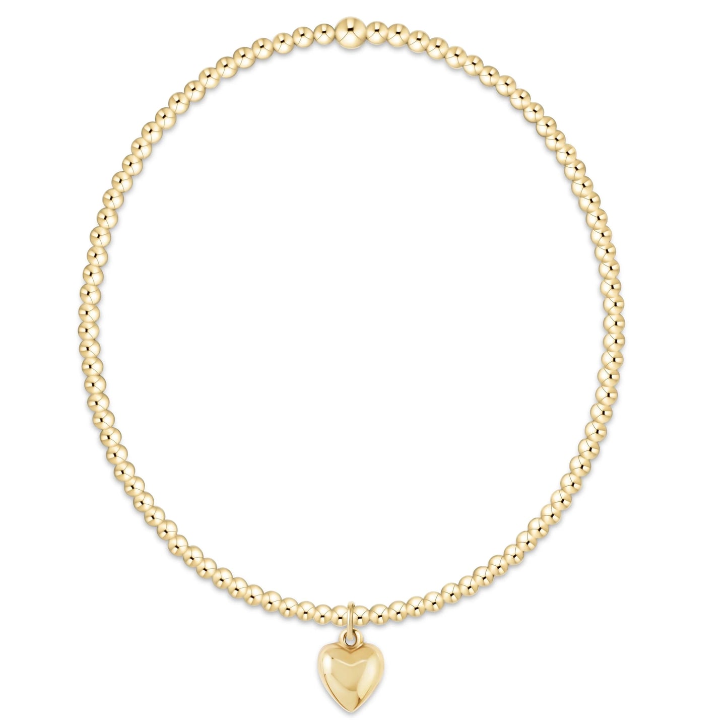 Enewton Classic Gold 2mm Love Plush Bracelet