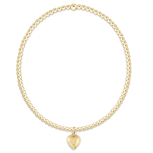 Enewton Classic Gold 2mm Love Plush Bracelet