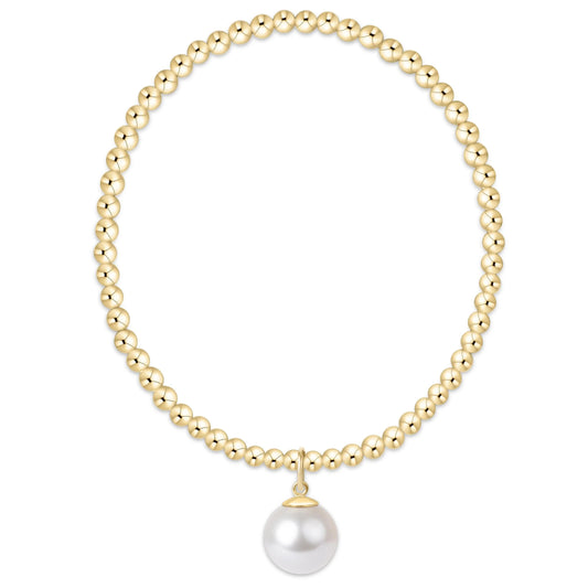 Enewton Classic Gold 3mm Pearl 10mm Chain Bracelet