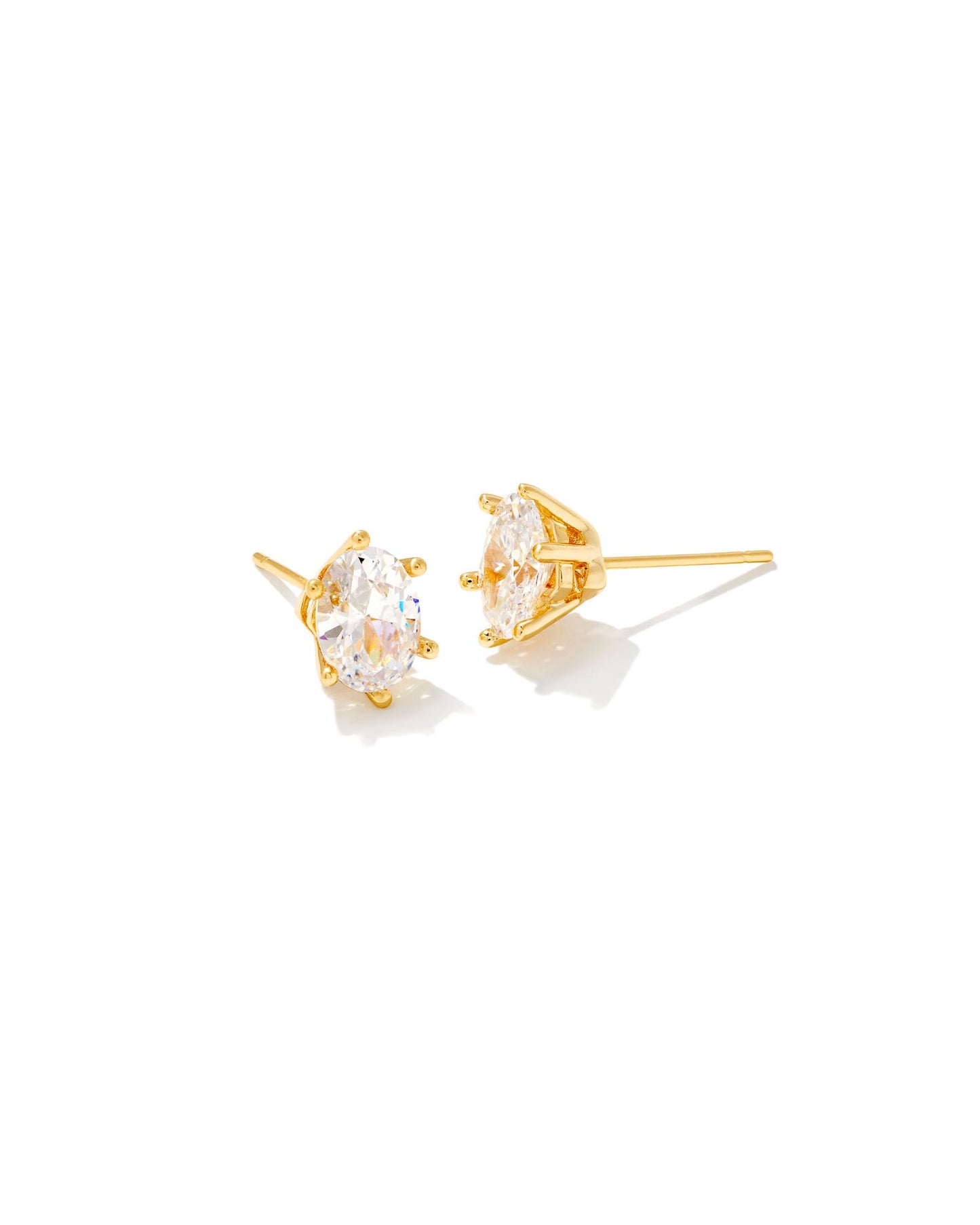 Cailin Crystal Stud Earring Gold