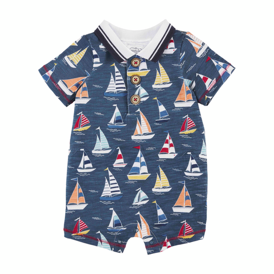 MUDPIE SAILBOAT SHORTALL 9/12
