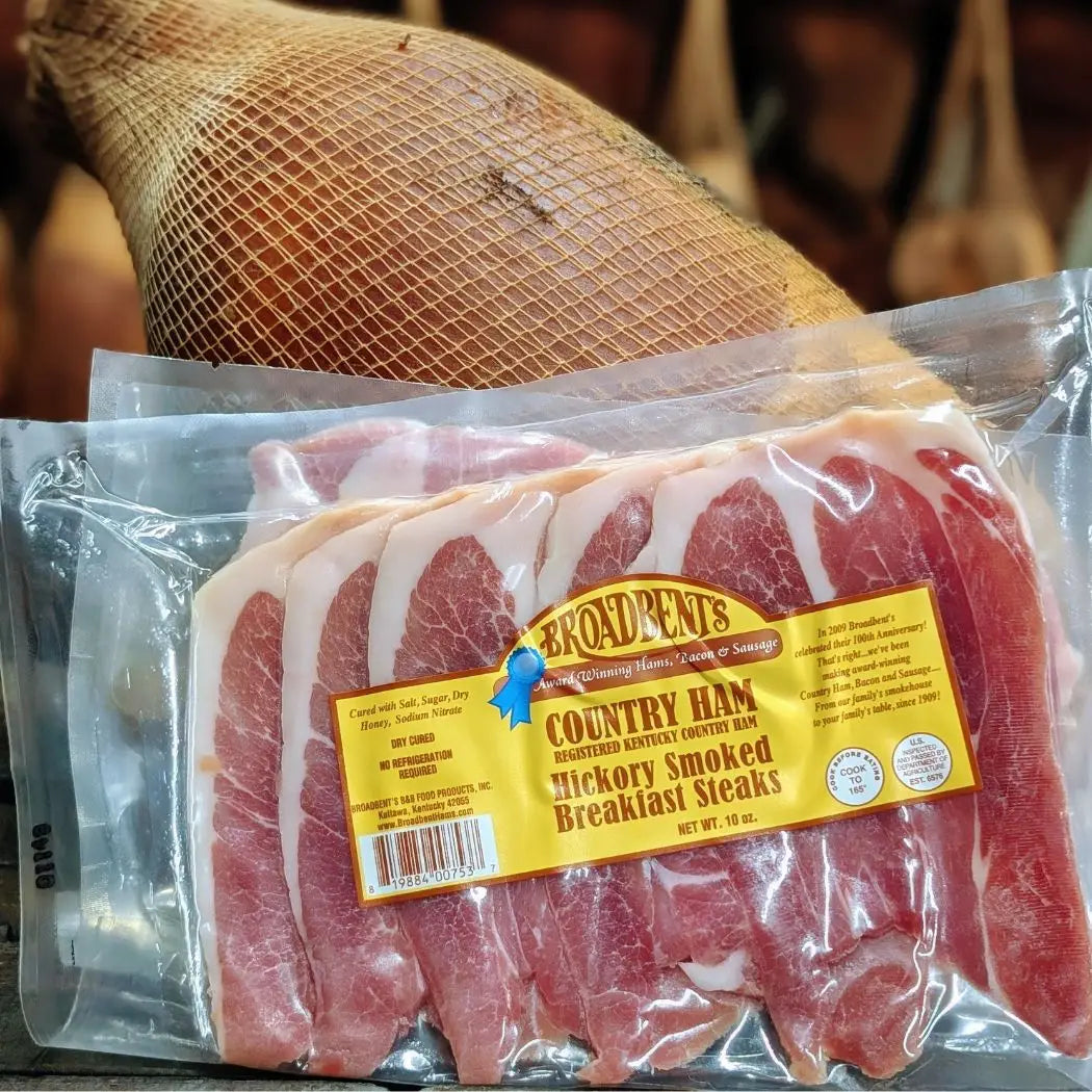 Broadbent’s Hickory Smoked Breakfast Steaks