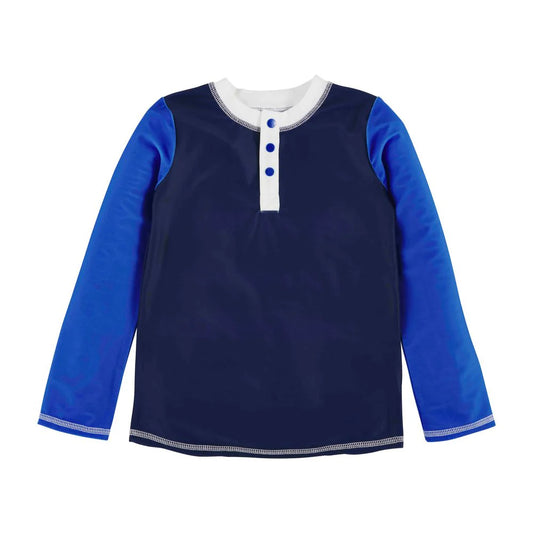 Mudpie Navy Body Boy Rashguard 12/18 mths