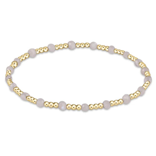 Enewton Extends Sincerity 3mm Moonstone Gold Bracelet