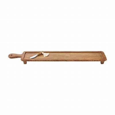 MUDPIE NATURAL BEADED LONG BOARD SET