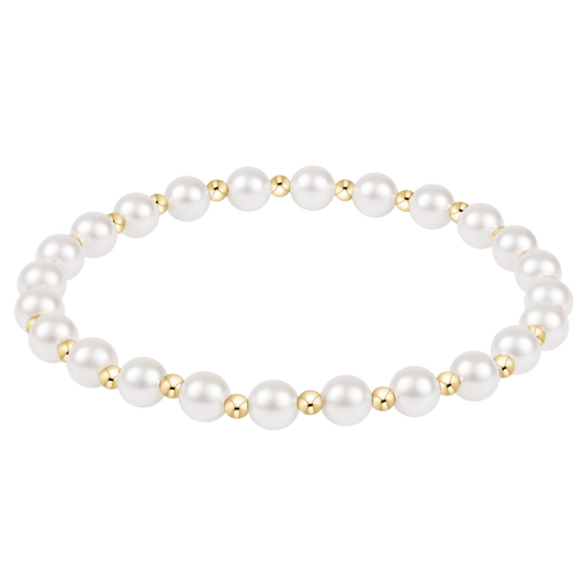 Enewton Grateful Pearl Gold 5mm Bracelet