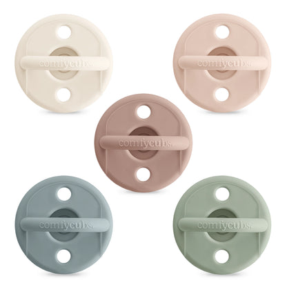 COMFY CUBS PACIFIERS 0 MTHS+ 5 PACK