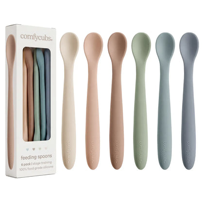 COMFY CUBS FEEDING SPOONS 6 PACK