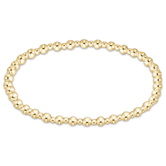 ENEWTON GRATEFUL GOLD 3MM BRACELET