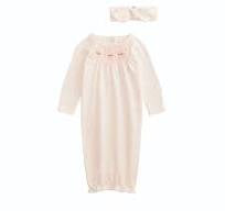 MUDPIE IVORY DOT GOWN