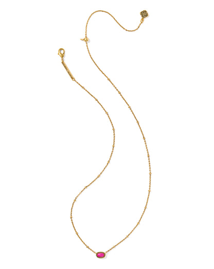KENDRA SCOTT MINI ELISA GOLD FUCHSIA