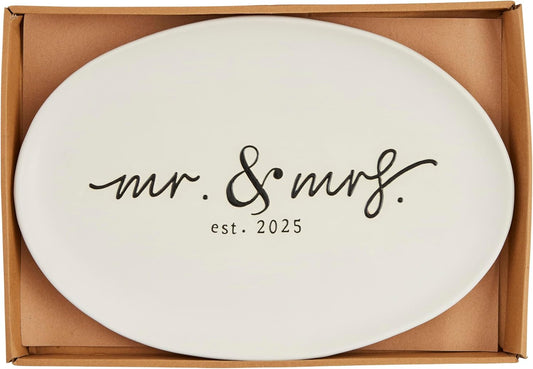 Mud Pie Mr. & Mrs. Platter