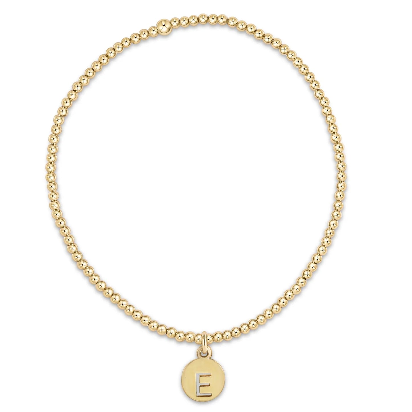 Enewton Respect Small Disc Initial bracelet (multiple options)