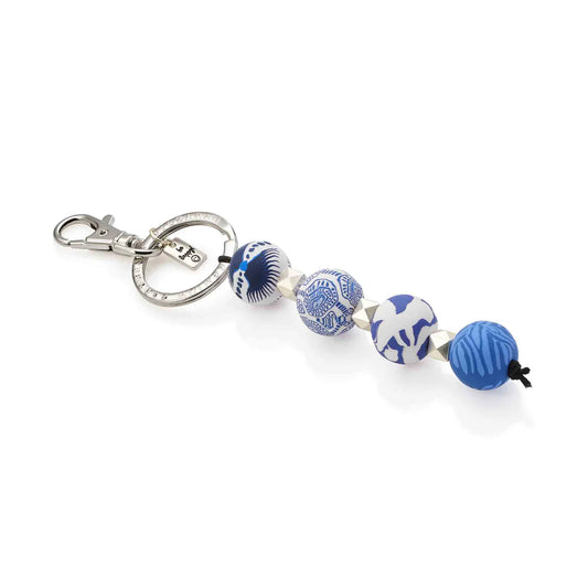 JILZARAH SANTORINI 4 BALL KEYCHAIN