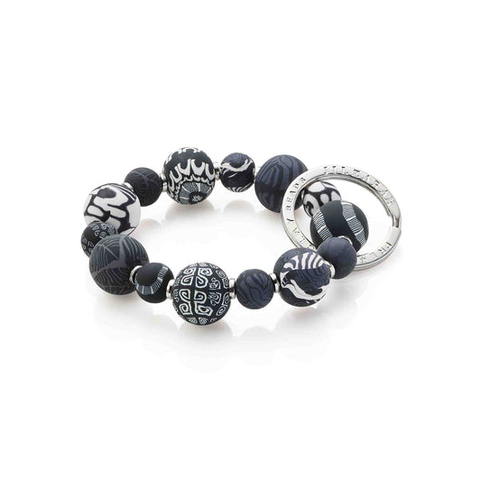 JILZARAH NOIR WRIST KEYCHAIN