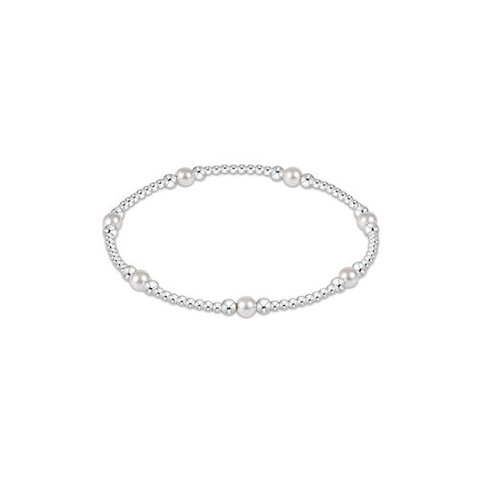 ENEWTON CLASSIC STERLING PEARL PURPOSE 4MM BRACELET