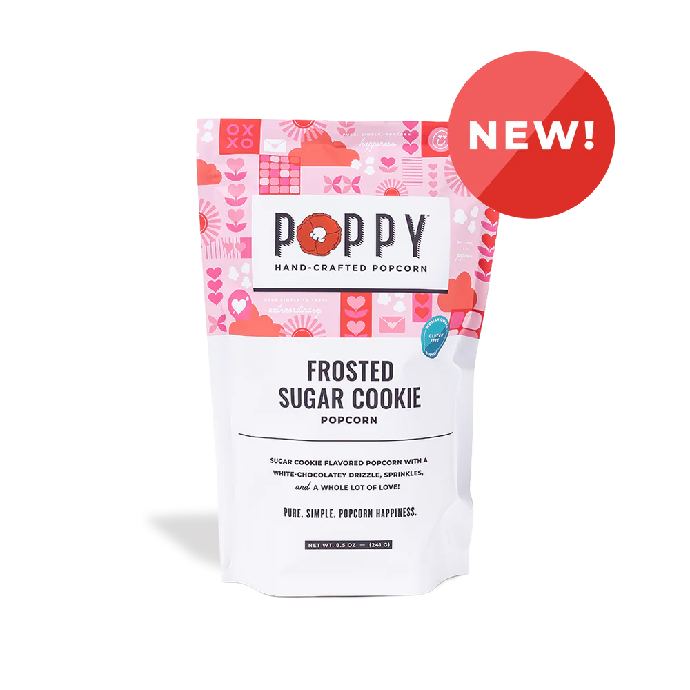 Poppy Frosted Sugar Cookie Popcorn 8.5oz