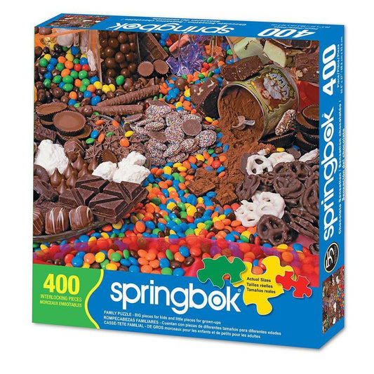 SPRINGBOK PUZZLE 400 PIECE CHOCOLATE SENSATION