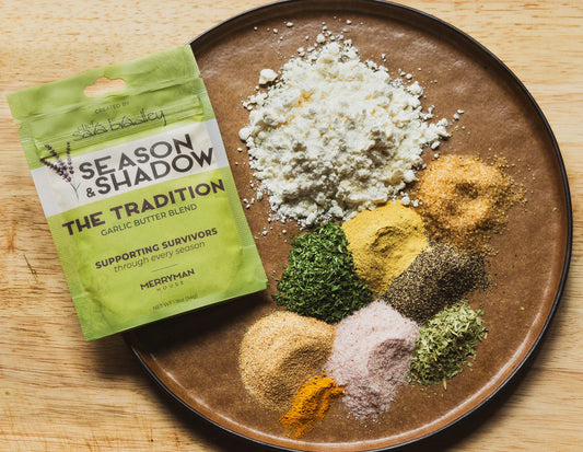 Chef Sara Bradley Season & Shadow The Tradition Garlic Butter Blend