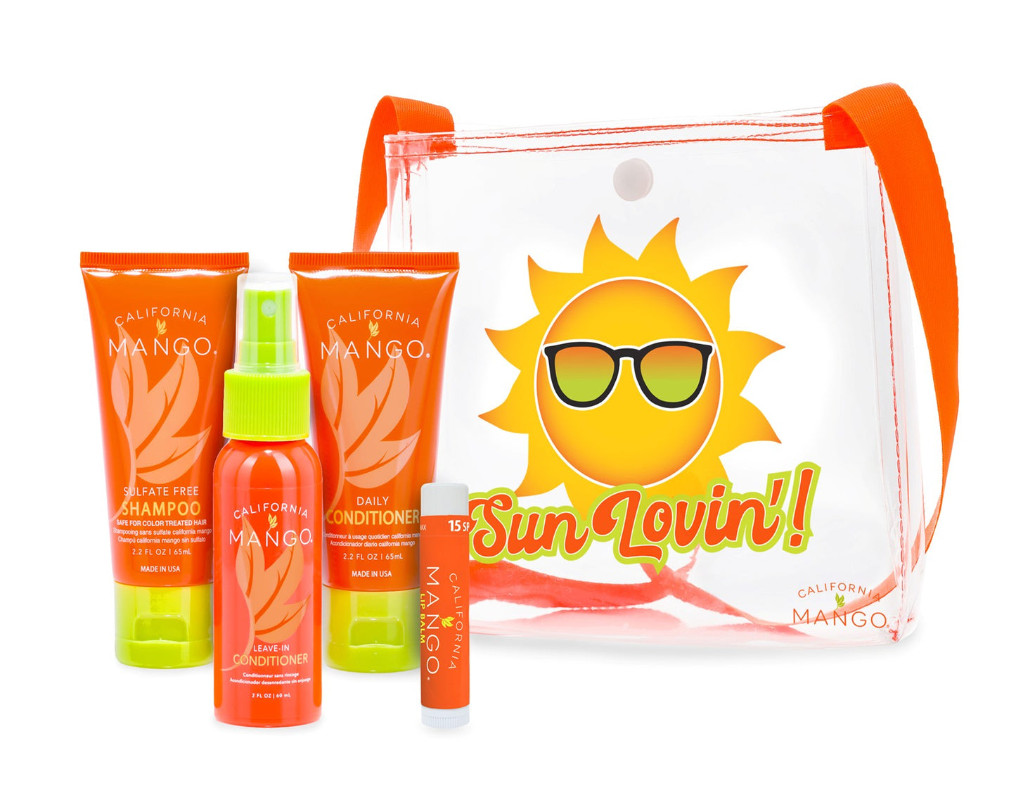 California Mango Hair On The Go Crossbody Set