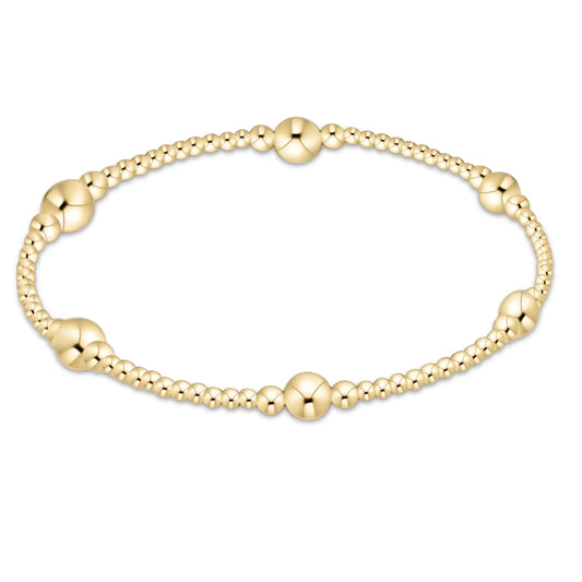 Purpose Gold 5mm bracelet