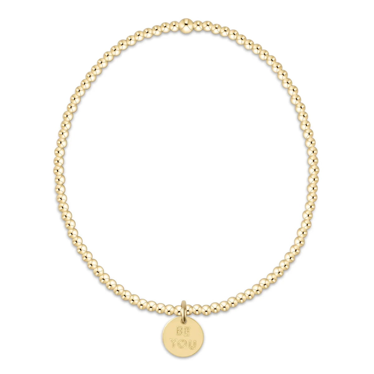Enewton Egirl Classic Gold 2mm Bracelet - Be You Bracelet