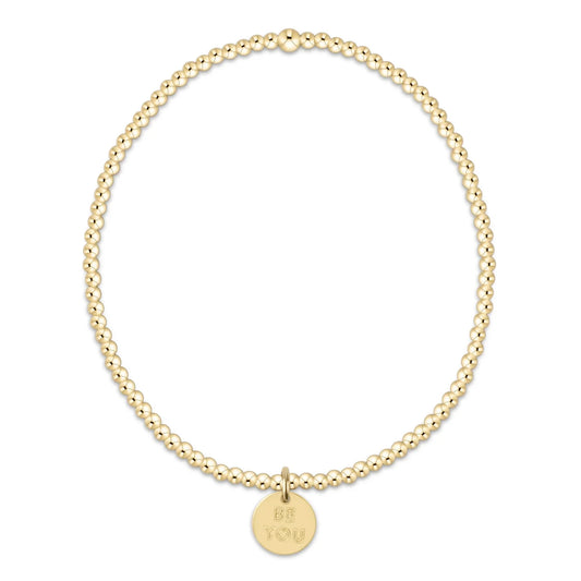 Enewton Egirl Classic Gold 2mm Bracelet - Be You Bracelet