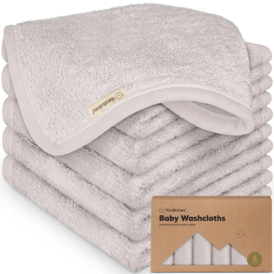 KeaBabies Baby Washcloths