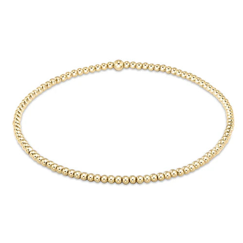 ENEWTON BRACELET CLASSIC GOLD 2MM BEAD