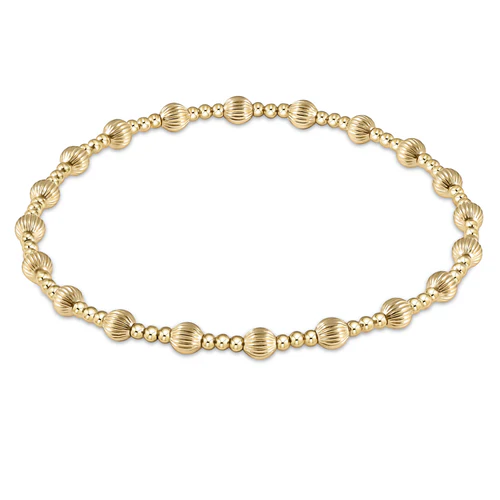 ENEWTON DIGNITY SINCERITY GOLD 4MM BEAD BRACELET