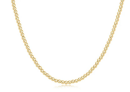 ENEWTON 17” CLASSIC GOLD CHOKER 3MM BEAD