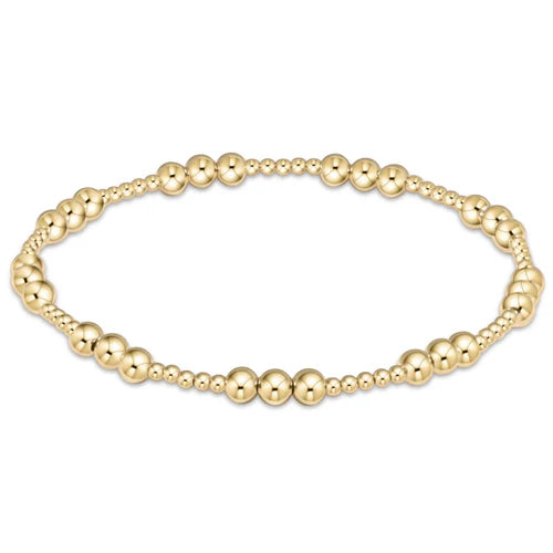 ENEWTON CLASSIC GOLD JOY 4MM BEAD BRACELET