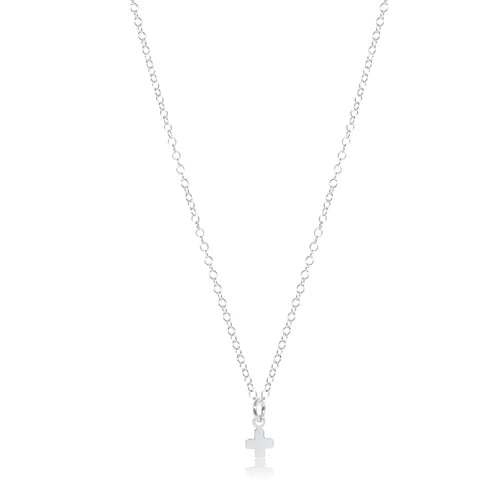 ENEWTON 16" CROSS STERLING CHARM