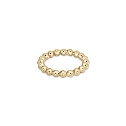 ENEWTON CLASSIC GOLD 3MM BEAD RING