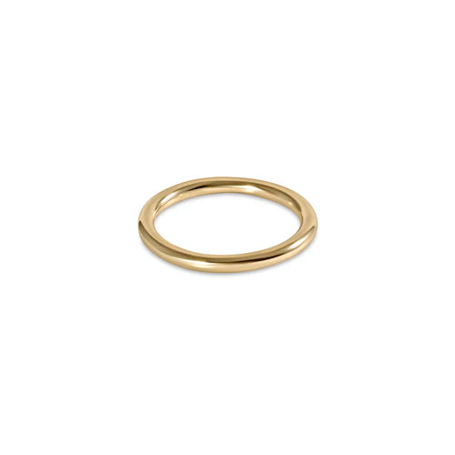 Enewton Classic Gold Band Ring- Size 8