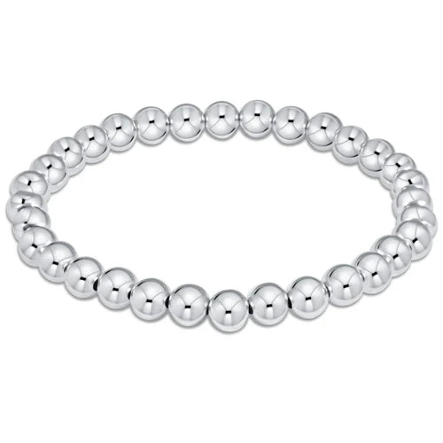 ENEWTON CLASSIC STERLING 6 MM BEAD BRACELET