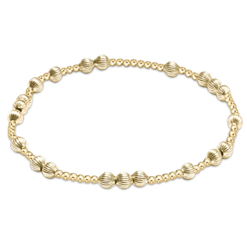 ENEWTON HOPE UNWRITTEN DIGNITY 4MM BEAD BRACELET - GOLD